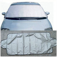 Автомобильный чехол CHIZIYO 150*70 см, защита от мороза и снега, защита от УФ-лучей, солнцезащитный козырек от ветра 2024 - купить недорого