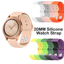 Ремешок для часов, 20 мм, для Samsung Gear S2 Sport Galaxy Watch, 42 мм, стильный ремешок для часов Huawei Watch 2, браслет Amazfit Bip 2024 - купить недорого