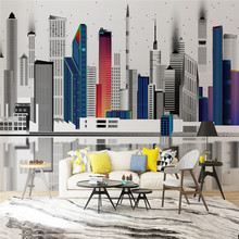 Custom Professional 3D wallpaper mural moderna arquitetura urbana série-alta-grade material à prova d' água 2024 - compre barato