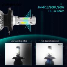 Vehemo S2 H4/HB2/9003 светодиодный светильник светодиодный противотуманный светильник Автомобильная передняя лампа супер яркий Универсальный светильник ing в сборе 2024 - купить недорого