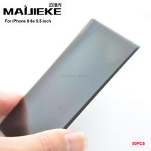 MAIJIEKE A+ Lcd Polarizer Polarization film for iPhone 8 7 6s 6 Plus 5.5" Polarizing Film 50PCS/Lot Free Shipping 2024 - buy cheap