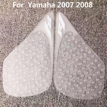 Para yamaha yzf r1 yzfr1 YZF-R1 2007 2008 protetor de almofada do tanque da motocicleta adesivo decalque gás aperto no joelho tanque tração almofada lado 2024 - compre barato