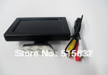 high quality 4.3 inch monitor Color LCD Car Rearview Monitor with LED blacklight for Camera DVD VCR 2024 - купить недорого