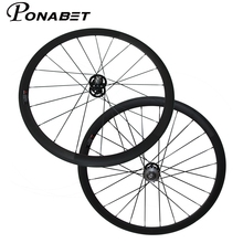 38mm 700C 23mm Largura Clincher Completa De Carbono Da Bicicleta Da Trilha Rodado Engrenagem Fixa Rodas Da Bicicleta Durável 2024 - compre barato