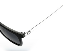 Óculos de sol masculinos luxuosos, quadrados, polarizados, revestimento de perna de alumínio, lente azul, uv400, c7, visão noturna, óculos de sol para dirigir 2024 - compre barato