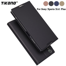 TIKONO For Sony Xperia XA1 Plus Case XA1Plus 5.5 Luxury Leather Flip Book Cover Phone Bags Cases for Sony Xperia XA1 2 Xper XA1+ 2024 - buy cheap