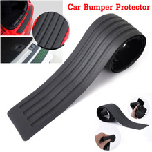 Universal Car Rear Bumper Sill Protector Plate Rubber Cover Guard Trim Pad 90cm Car Styling 2024 - buy cheap