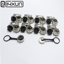 2sets 16mm GX16 90 Degrees Aviation plugs 2P 3P 4P 5P 6P 7P 8P 9P Male Female Wire Panel Plugs Jack Adaptor Connector Interface 2024 - buy cheap