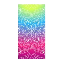 Hot Bright Colorful Mandala Beach Travel Towel Microfiber Rainbow Mandala Swimming Pool Towels for Women Soft Quick Drying Gifts 2024 - buy cheap