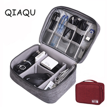 QIAQU 2018 New Travel Accessories Bags Date Cable Digital Finishing Bag Data Charger Wire Bag Mp3 Earphones Usb Flash Drive Bag 2024 - buy cheap