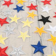 10pcs/lot Star Patch for Clothing Iron on Embroidered Sew Applique Cute Patch Fabric Badge Garment DIY Apparel Accessories 2024 - buy cheap