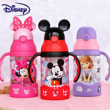 Disney fashion baby cup leak-proof children's sippy cup learn to drink cup with handle baby kettle baby drink cup 2024 - buy cheap