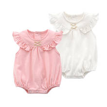 Newborn Baby Bodysuits Sleeveless Baby Girls Clothes 0-12M Baby Jumpsuit 100%Cotton Baby Clothing Infant Jumpsuits 2024 - buy cheap