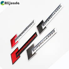 New 3D Metal Motorsport SUPERCHARGED Car styling Emblem Badge Sticker for Mitsubishi ASX/Outlander/Lancer Evolution/Pajero 2024 - buy cheap