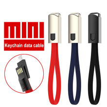 Multi-Function USB Cable For iPhone/Type C/Micro USB Charging Cable KeyChain Accessory Portable Charging Sync Data Cord Charger 2024 - buy cheap