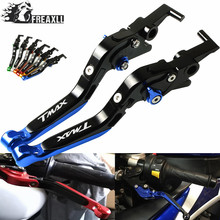 Motorcycle Accessories Folding Extendable Adjustable CNC Brake Clutch Levers Lengthening For YAMAHA TMAX 500/530 TMAX 530 SX/DX 2024 - buy cheap