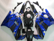 Piezas de la motocicleta para HONDA CBR 600 F2 kit de carenado 1991, 1992, 1993, 1994 carenados azules negros de CBR600 91 92 93 94 AS40 2024 - compra barato