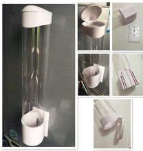 Free shipping 1 pcs Cup Holder,Magnetic Attachment Paper Cup Dispenser 2024 - buy cheap