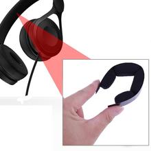 Сменная повязка на голову мягкий обруч из пенопласта подушка для Sennheiser HD650 HD600 HD581 наушники головные уборы 2024 - купить недорого