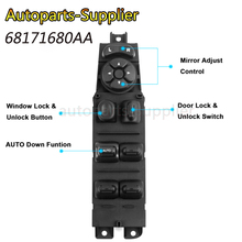 68171680AA New Electric Power Window Master Control Switch For 2002 03 04 05 06 07-10 Dodge Ram 2024 - buy cheap
