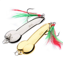 Metal Spoon Penis Fishing Lures 5g 10g 15g 20g 28g 35gSequin Lure Artificial Bait Hard Baits Tackle Pesca Vibrating Ligh Winter 2024 - buy cheap