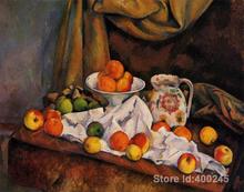 Famous Arts Reproduction Fruit Bowl Pitcher and Fruit Paul Cezanne still life Paintings High quality Hand painted 2024 - buy cheap