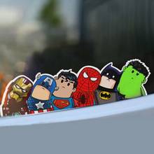 New Arrival The Avengers Wry Neck Car Sticker Cartoon Reflective Car Styling Sticker Motorcycle Car Decal Accessories 2024 - buy cheap