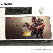 Mousepad da equipe forte 2, 700x400x2mm, tapete para mouse, acessórios para jogos, indie pop, teclado, jogos, pc gamer 2024 - compre barato