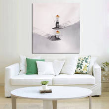Handmade Wall Pictures Abstract Ferryman Art Oil Painting On Canvas Wall Stickers Home Decor Oil Paintings 2024 - buy cheap