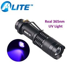 TMWT 365NM LED UV Flashlight Purple Ultraviolet Light Torch Lamp Adjustable Focus Powered by AA Or 14500 Battery 2024 - buy cheap