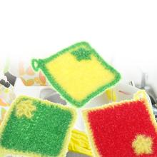 3PCS/LOT korea Square Shape  Dish Cloth Acrylic Washing Towel Magic Kitchen Cleaning Wiping Rags 2024 - buy cheap