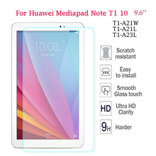 9H Tempered Glass For Huawei MediaPad T1 10 T1-A21W Screen Protector For Huawei T1 9.6" T1-A21L T1-A23L Honor Note Tablet Glass 2024 - buy cheap