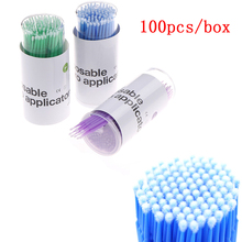 100PCS/Pack Disposable Makeup Brushes Swab Microbrushes Eyelash Extension Tools Individual Lash Removing Tools Cotton Swab 2024 - buy cheap
