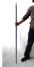 Длинные черные Сталь появляющаяся трость/палочка (1,3 метров) фокусы профессиональный маг этап трюк реквизит шелк для тростника магия 2024 - купить недорого