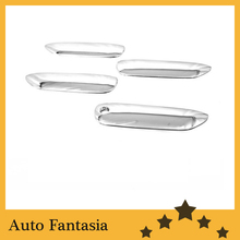 Flexible chrome trim Chrome Door Handle Cover for Honda Jazz Fit 09-12-Free Shipping 2024 - buy cheap