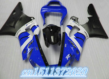 Dor- high quality Fairing for YZF R1 00-01 YZF-R1 blue white black 2000-2001 YZF1000 1000 YZFR1 00 01 2000 2001 2024 - buy cheap