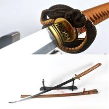 Clay Tempered T10 Steel Full Tang Sharp Python Tsuba Japanese Samurai Sword Katana 2024 - buy cheap