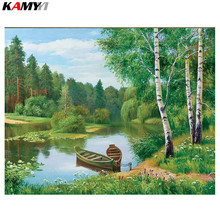 Diamond Embroidery Spring Scenery Full Square Resin Drill Diamond Painting Rhinestone Bead Work Handmade Craft DIY Hobby Gif XY1 2024 - buy cheap