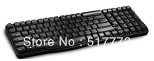 [Postmodern]  Rapoo  E1050 2.4Ghz Wireless 108-Key Keyboard w/ USB Receiver - Black multimedia keyboard 2024 - купить недорого