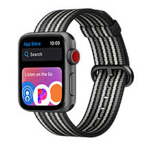 Sport Woven Nylon band For Apple Watch strap 42mm/38mm apple watch 4 band 44mm 40mm iwatch series 4/3/2/1 bracelet fabric correa 2024 - buy cheap