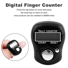 Portable Digital Finger Counter Stitch Marker and Row Counter LCD Electronic Digit Finger Ring Clicker Timer 2024 - buy cheap