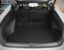 Best quality! Full set car trunk mats for Volkswagen Arteon 2018 waterproof durable cargo liner mat boot carpets for Arteon 2019 2024 - buy cheap