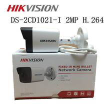 Hikvision Bullet IP Camera DS-2CD1021-I CCTV Camera 2 Megapixel POE  IP67 CMOS CCTV Network Camera 2024 - buy cheap