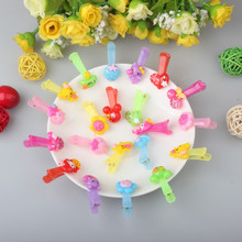 10PCS Children New Silicone Hair Clips Cute Fruit Flowers Safety Barrettes BB Clip Little Girls Gifts Kids Hair Accessories 2024 - buy cheap