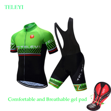 Men's cycling jersey set 2022 Summer pro team uniform road bike clothes maillot mtb bicycle clothing skinsuit suit wear dress 2024 - buy cheap