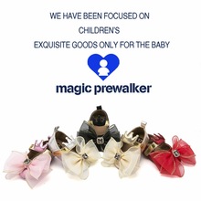 New High quality Big bow Rhinestone Princess First walkers Crib Brand baby Toddler Baby Moccasins Hard sole Baby girls Shoes 2024 - buy cheap