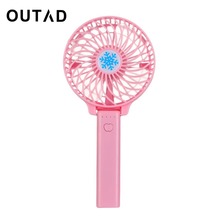 Foldable Hand Fans Battery Operated Rechargeable Handheld Mini Fan Electric Personal Fans Hand Bar Desktop Fan 2024 - buy cheap