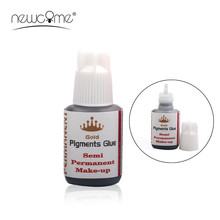 Discount 5ml Pigment Glue 1-2S Fast Drying for Eyelash Extension Over 6 Weeks MSDS Adhesive Professional Eyelash Glue Makeup 2024 - buy cheap