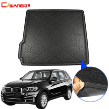 Cawanerl Car Rear Trunk Mat Boot Tray Liner Luggage Cargo Carpet Mud Protector Pad For BMW X5 E70 F15 5 Seater Wagon 2007-2018 2024 - buy cheap