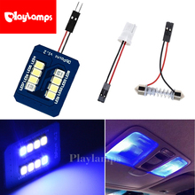 Car Led Vehicle Panel Lamps Interior T10 w5w Lamp Auto Bulb Light A Touch of Blue Reading Light COB DC 12v 2024 - buy cheap